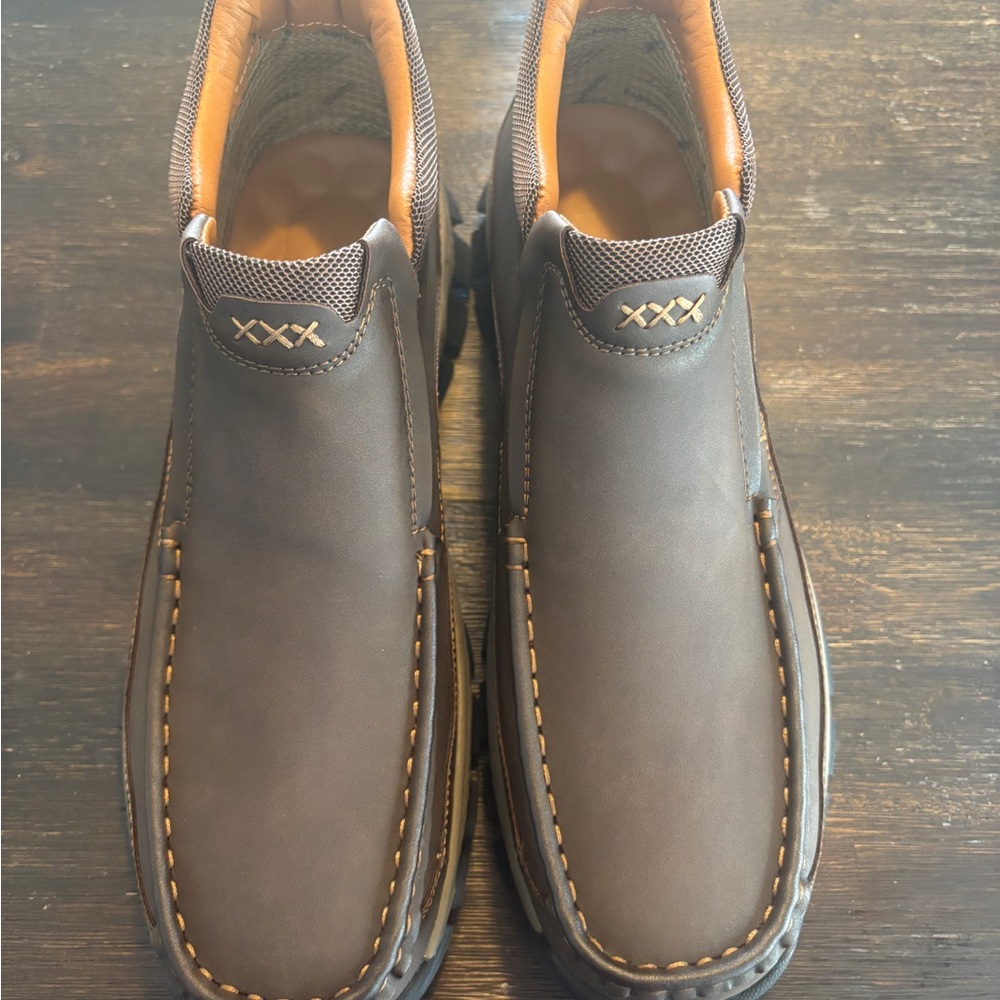 Men's Brown Leather Boots